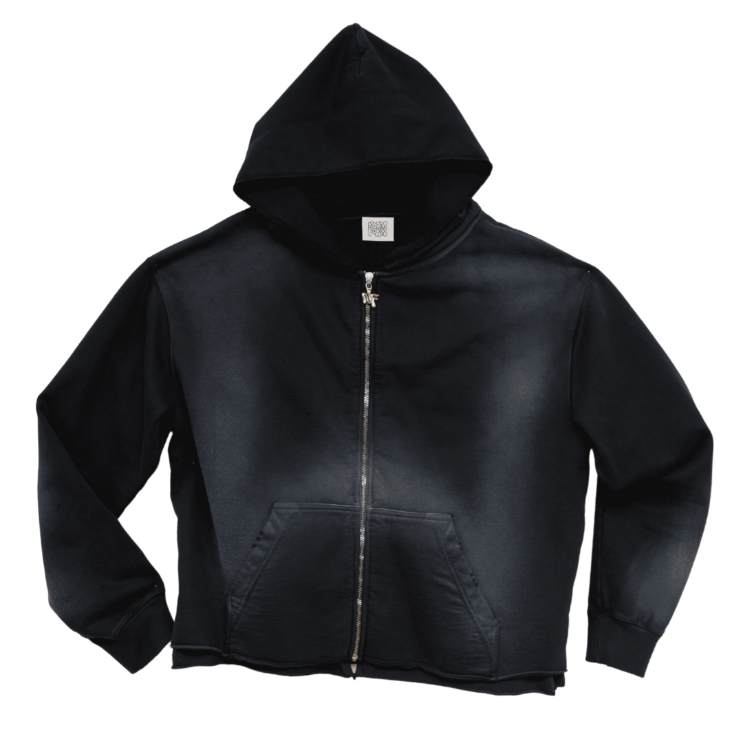 CORE DOUBLE LAYER ZIP HOODIE